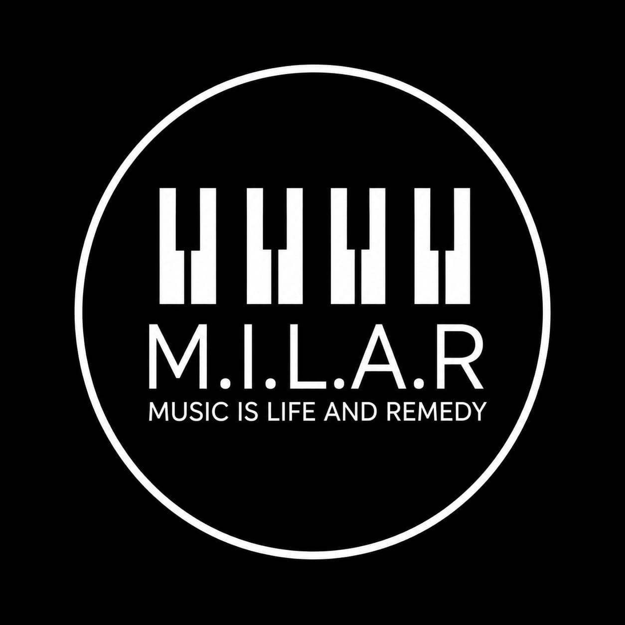 M.I.L.A.R Music Is Life And Remedy logo